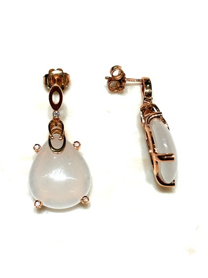 Boucles d'oreilles Chimento Femme in Or rosé Quarzo 1O07832B26000 - 1O07832B26000